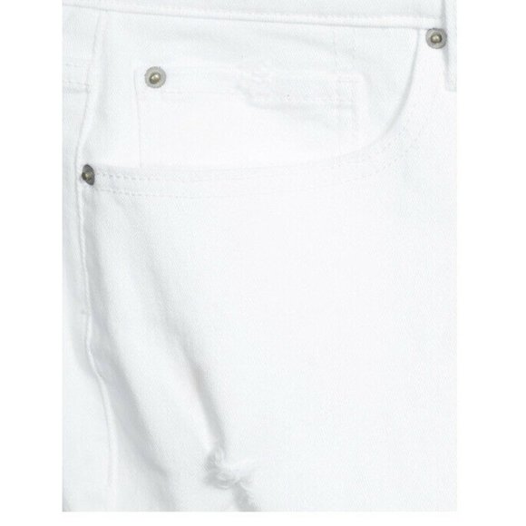 Terra & Sky Women's Plus Size Skinny Denim Capri - Picture 5 of 7